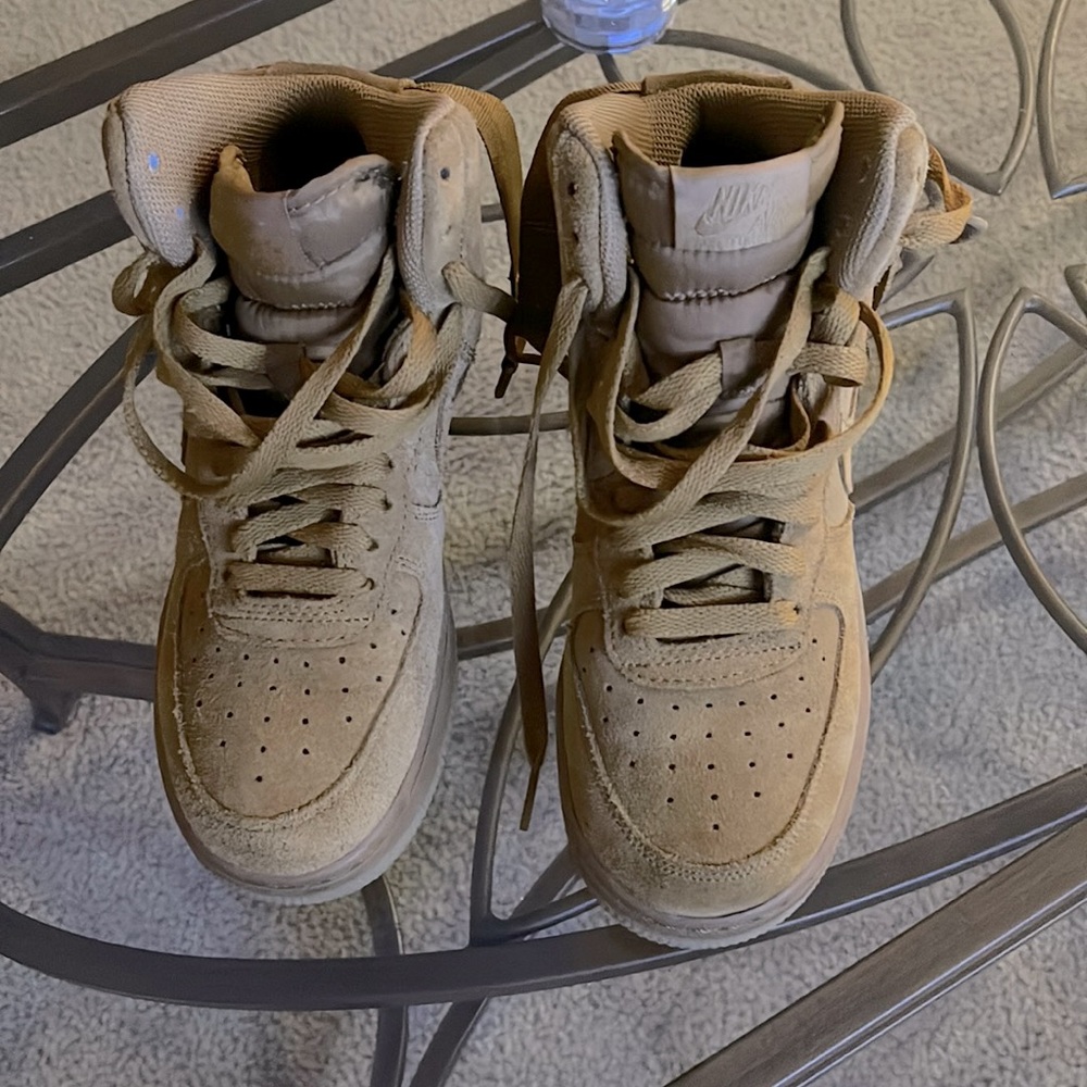 Nike Force 1 Mid LV8 Wheat/Wheat-Gum Light Brown